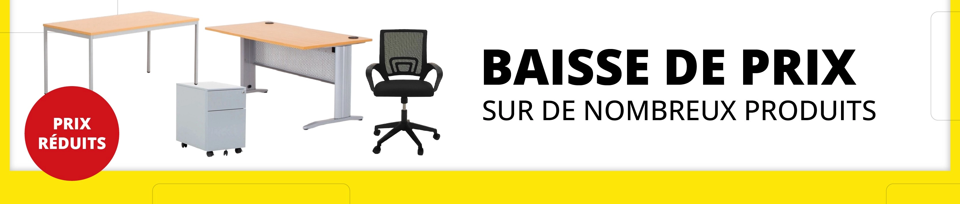 Prix réduits pour de nombreux produits de mobilier de bureau professionnel